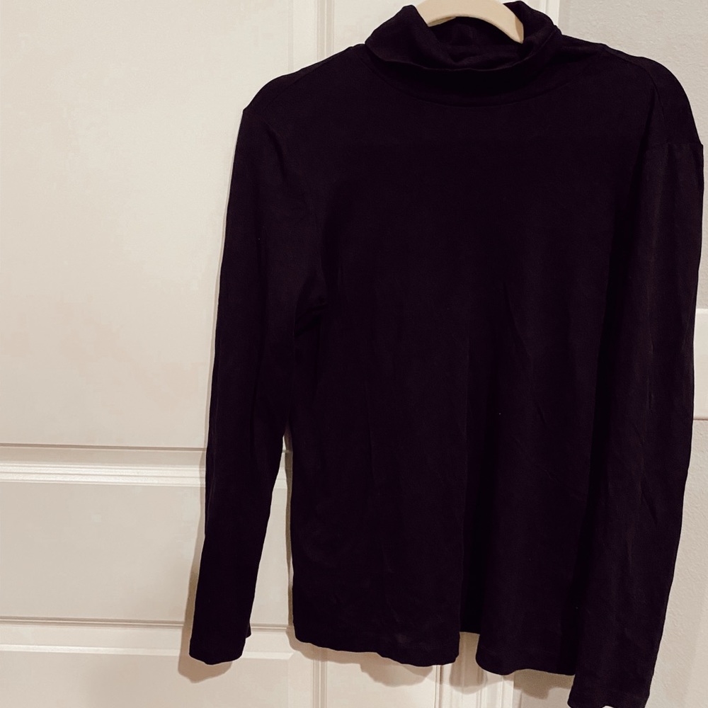 Black Eddie Bauer Turtle Neck